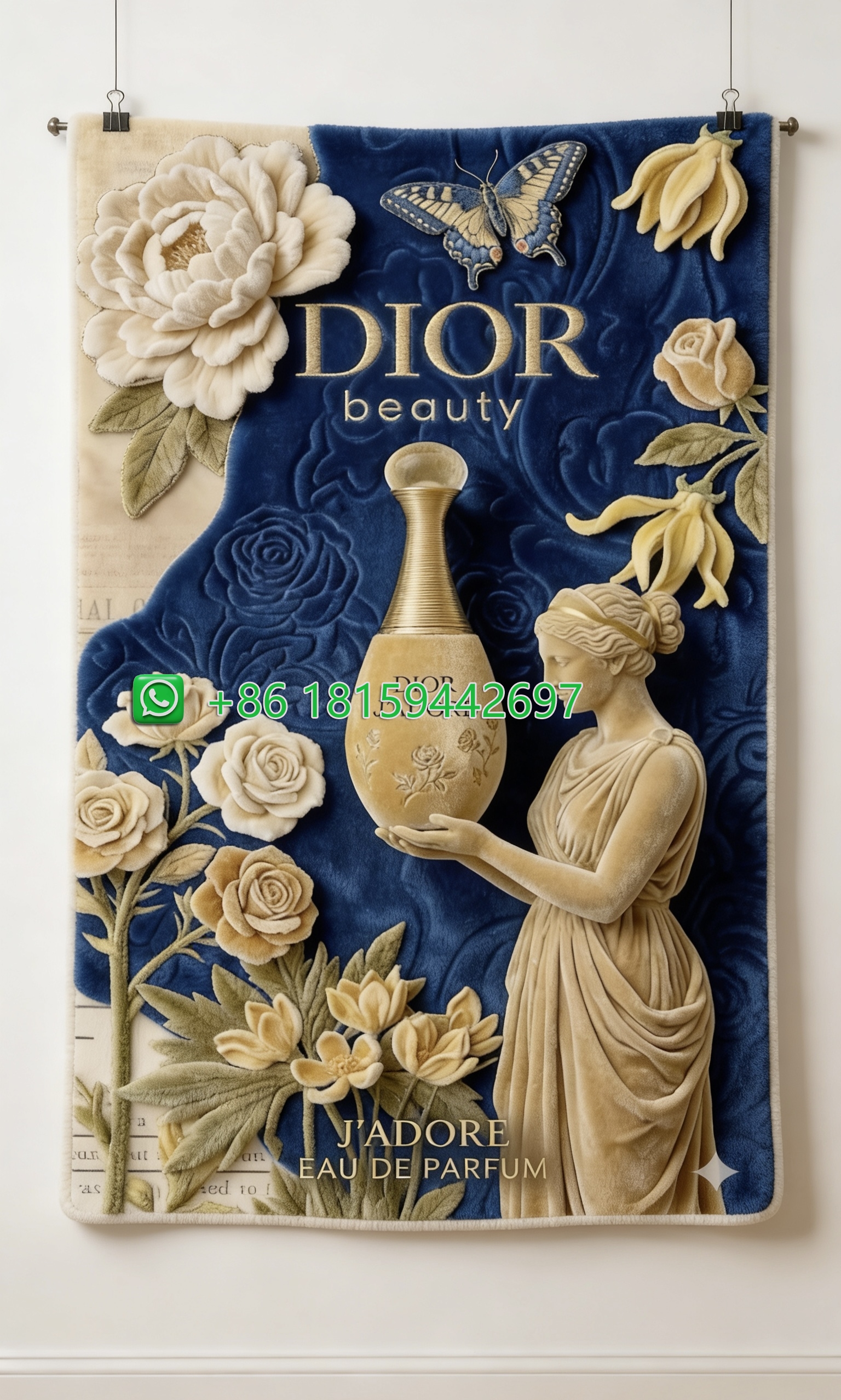 Dior Throw Blankets